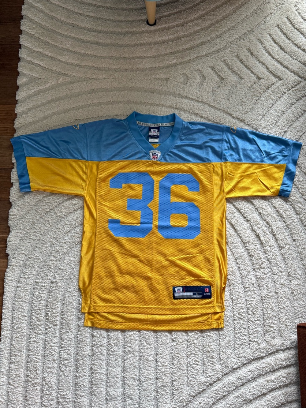 NWOT Philadelphia Eagles Vintage 2007 Brian Westbrook Blue Yellow Jackets Jersey